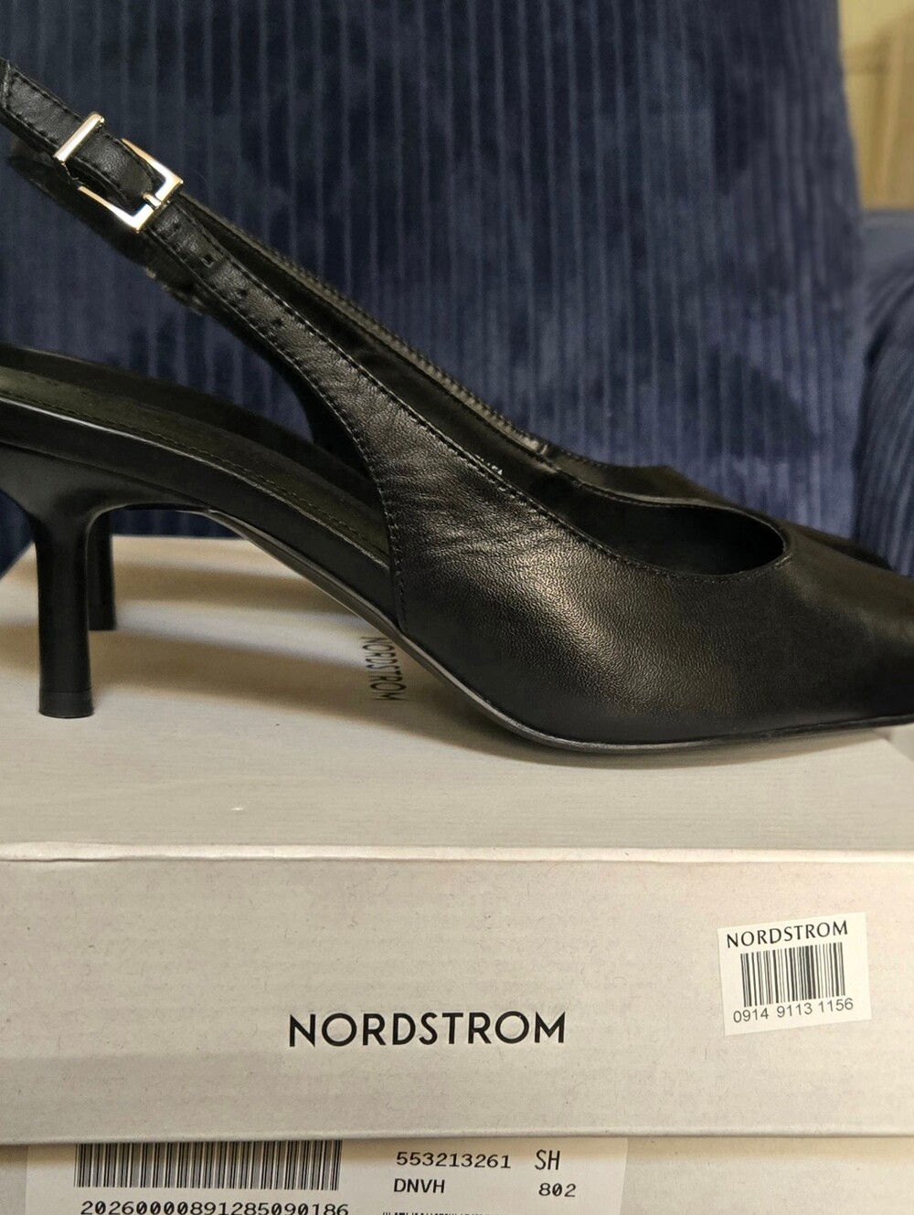Liza Kitten Heel Leather Pumps - Picture 4 of 11